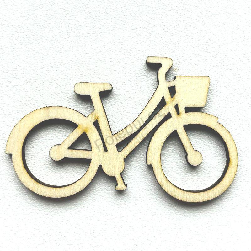 Jízdní kola / bicykly z dřevěné překližky - dekorace na domečky, scrapbook a další tvoření