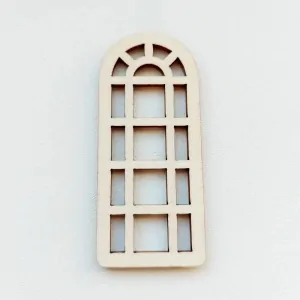 Dřevěná okénka / okna - dekorace na scrapbook a další tvoření