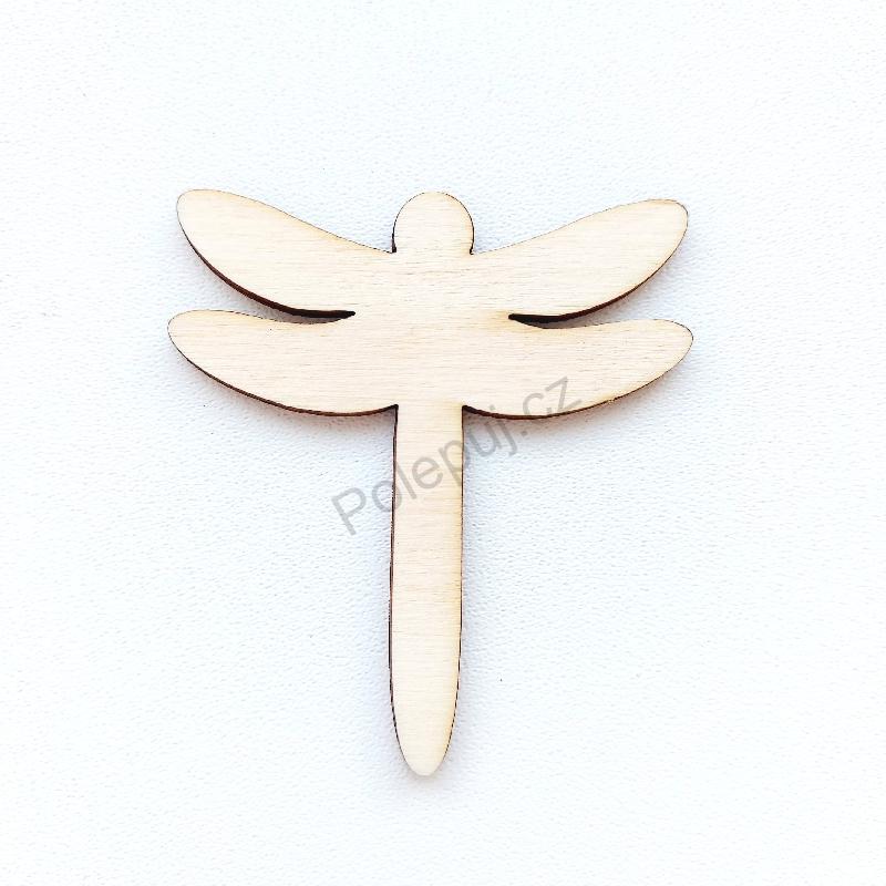 Vážka - hmyz / dřevěné tvary na tvoření a dekorace - dřevěná překližka - výřezy