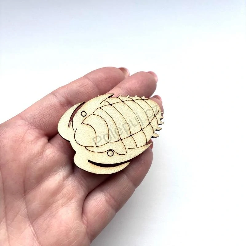 Trilobit 5 cm - dřevěný výřez z překližky