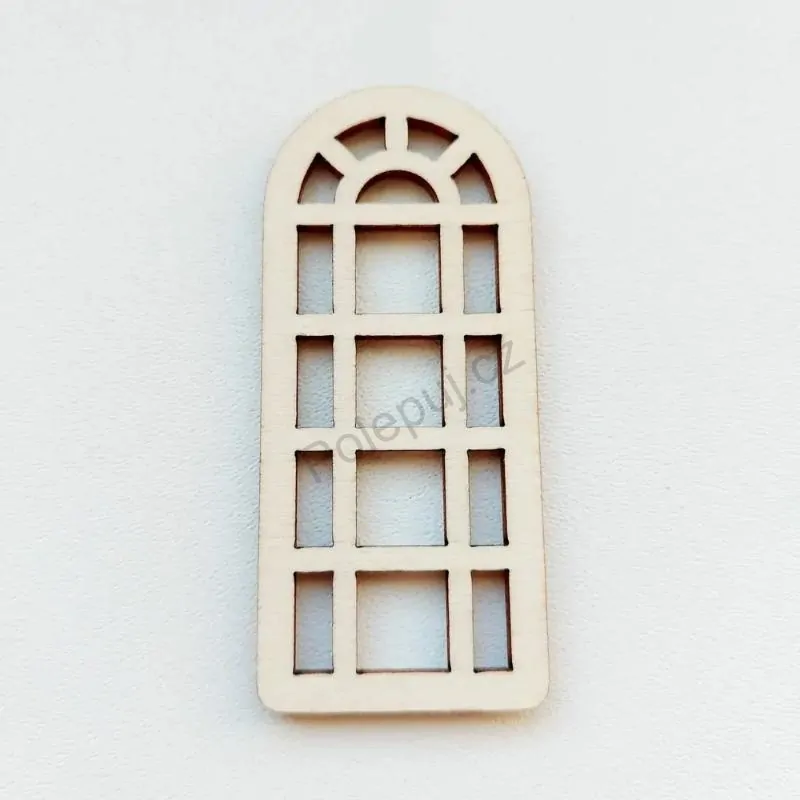 Dřevěná okénka / okna - dekorace na scrapbook a další tvoření