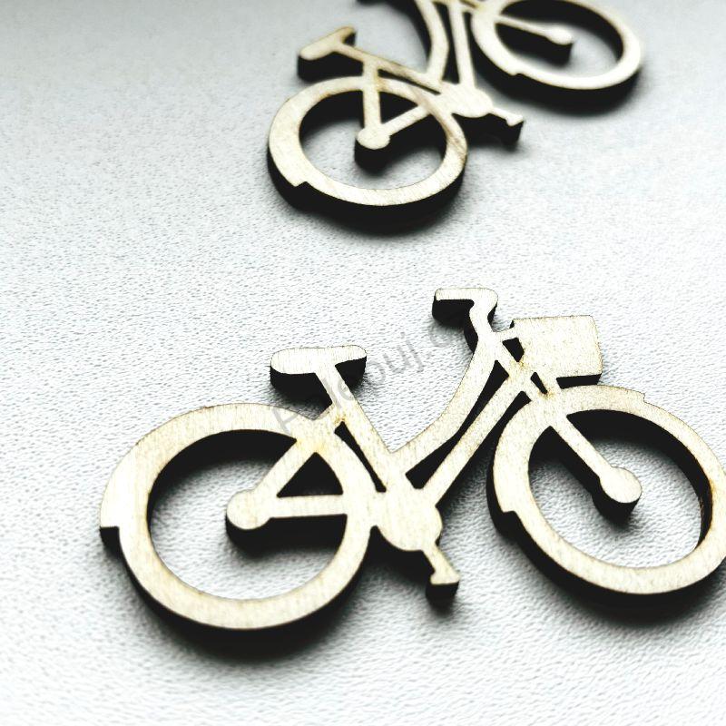 Jízdní kola / bicykly z dřevěné překližky - dekorace na domečky, scrapbook a další tvoření