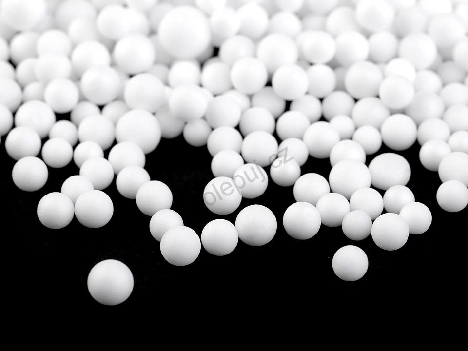 Polystyrenové kuličky 3-8 mm - aranžování a dekorace
