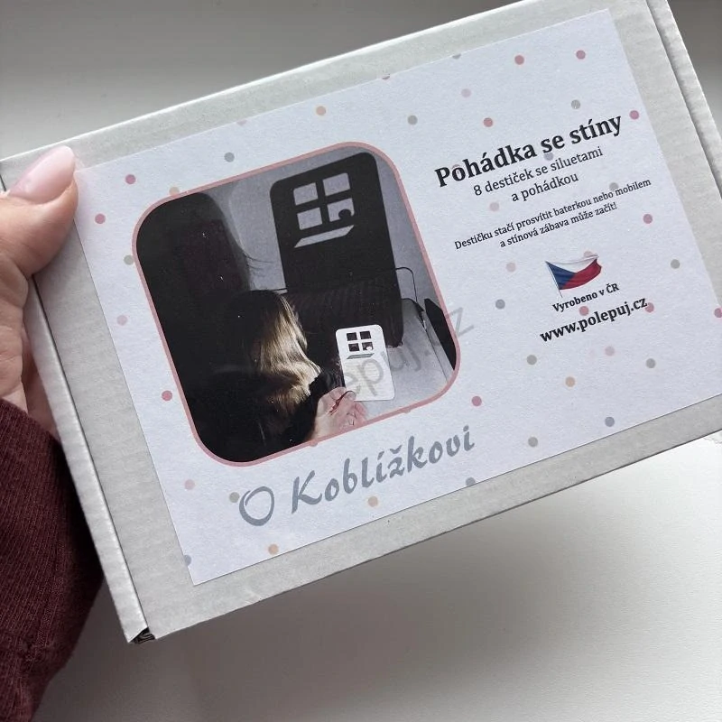 O Koblížkovi - Pohádka se stíny - dřevěné stínové pohádky pro děti