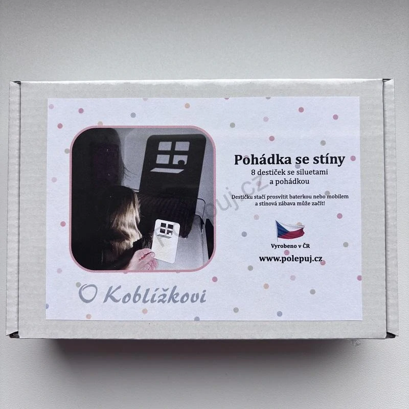 O Koblížkovi - Pohádka se stíny - dřevěné stínové pohádky pro děti