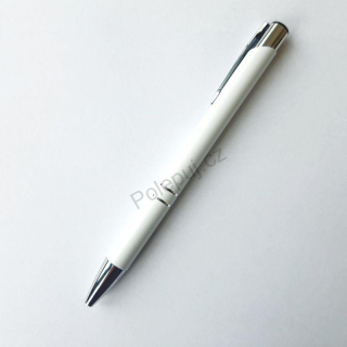 Propisky s vlastním textem - bílé - 1 ks