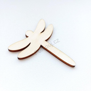 Vážka - hmyz / dřevěné tvary na tvoření a dekorace - dřevěná překližka - výřezy
