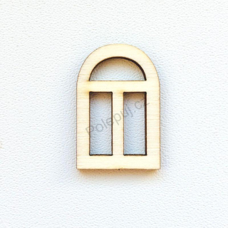 Dřevěná okna / okénka - dekorace na scrapbook a další tvoření
