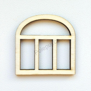 Dřevěná okna / okénka - dekorace na scrapbook a další tvoření