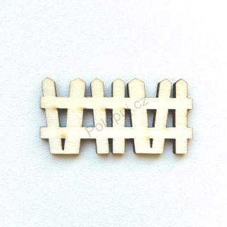 Dřevěné ploty / dekorace na scrapbook / doplňky na domečky / tvoření