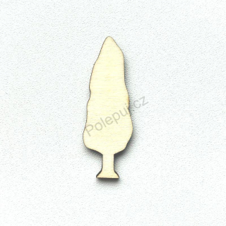 Stromy / stromky / stromečky z dřevěné překližky - dekorace na domečky, scrapbook a další tvoření