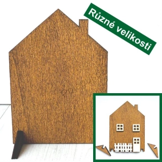 Domy / domky / domečky z dřevěné překližky na tvoření